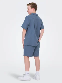 OSJTEL-PAS Medelhög midja Normal passform Shorts