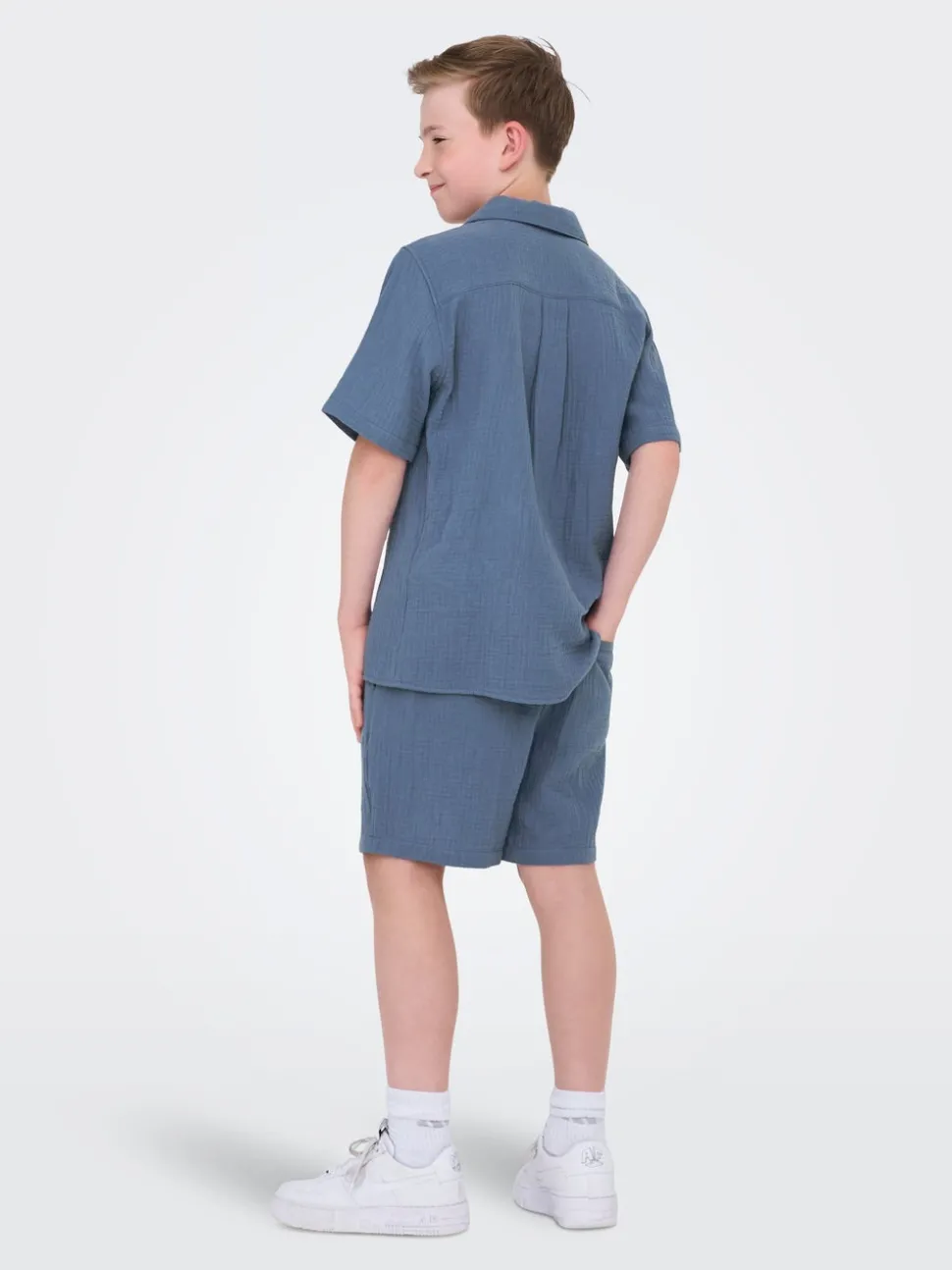 OSJTEL-PAS Medelhög midja Normal passform Shorts