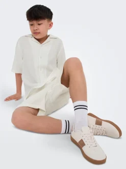 OSJTEL-PAS Medelhög midja Normal passform Shorts