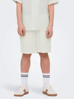 OSJTEL-PAS Medelhög midja Normal passform Shorts