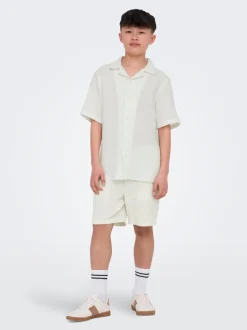 OSJTEL-PAS Medelhög midja Normal passform Shorts